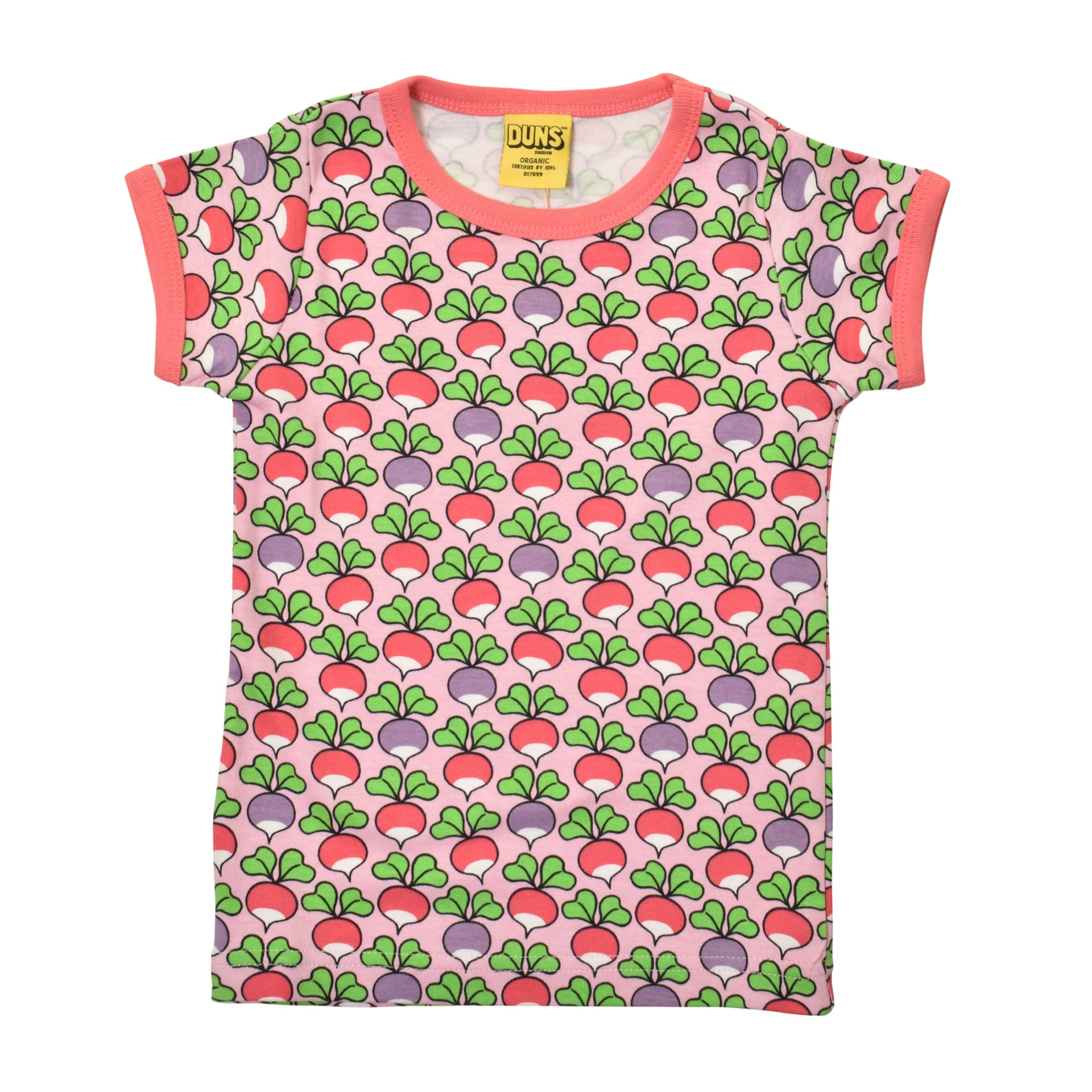 DUNS Sweden Top SS Multi Radish Pink