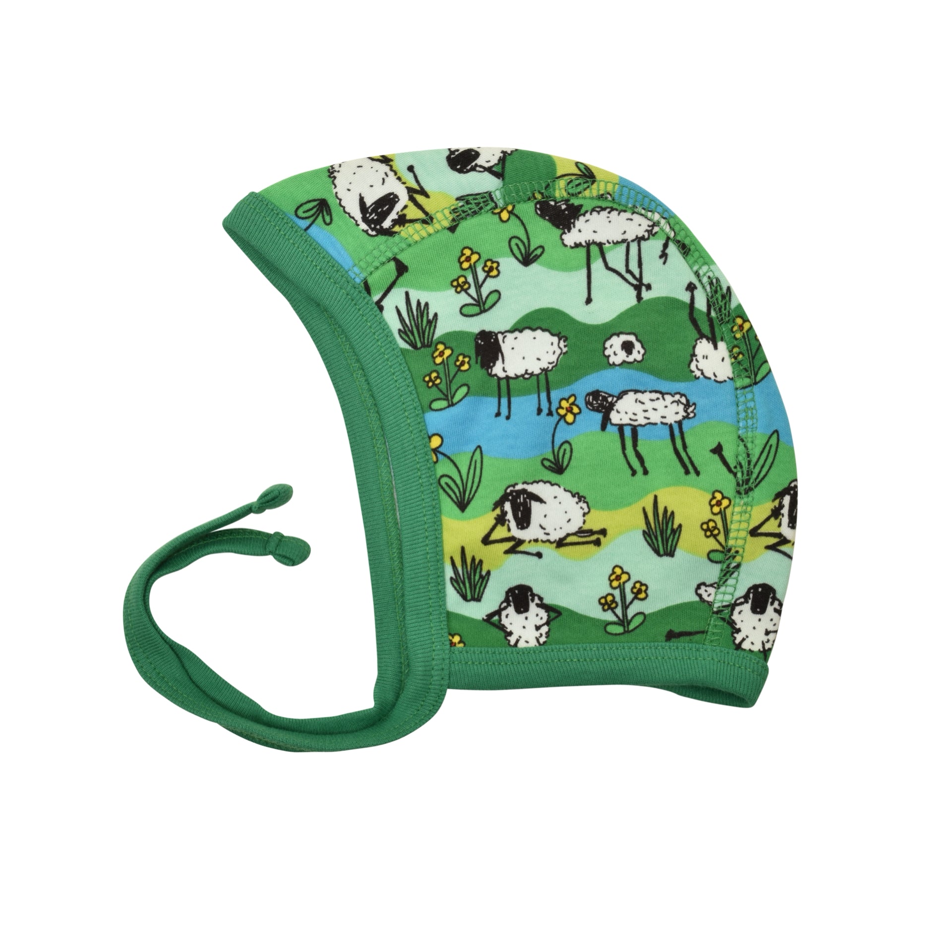 DUNS Sweden Baby Bonnet Sheep Tricks