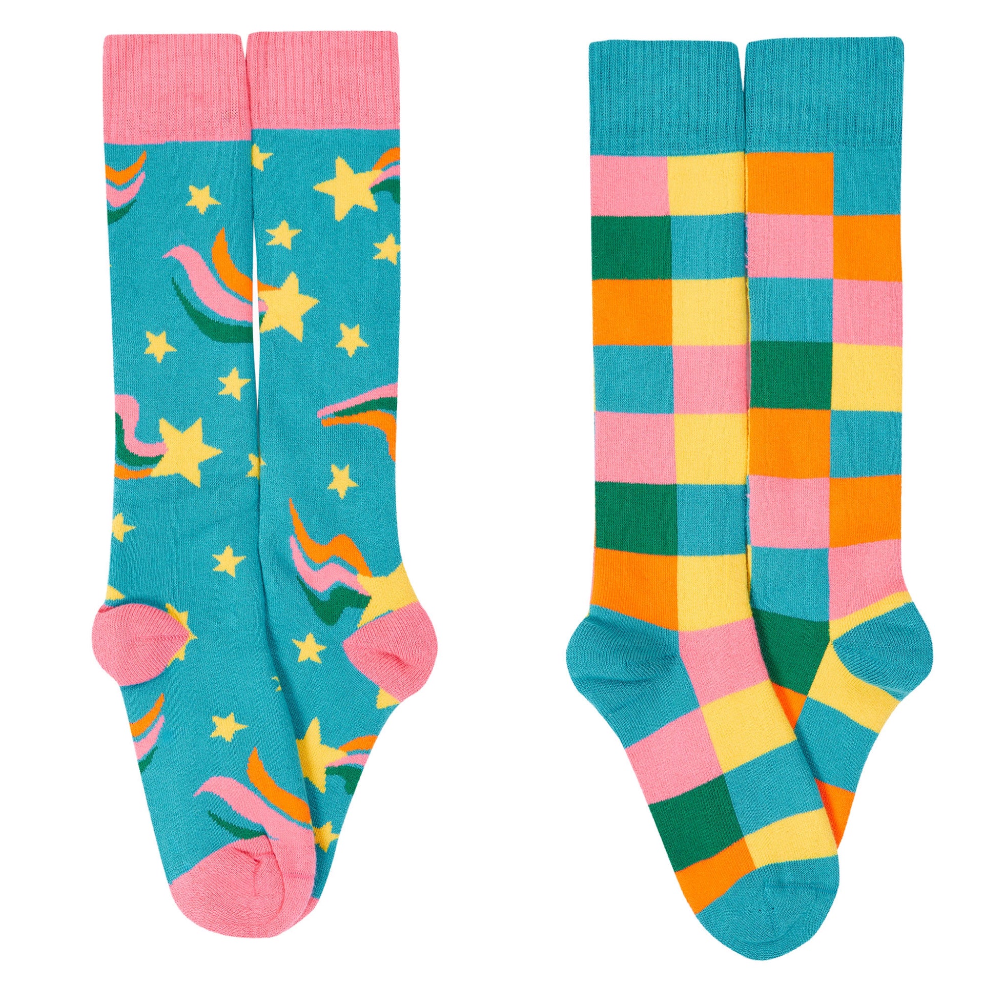 Frugi Brilliant Boot Socks Rainbow (2 Pack)