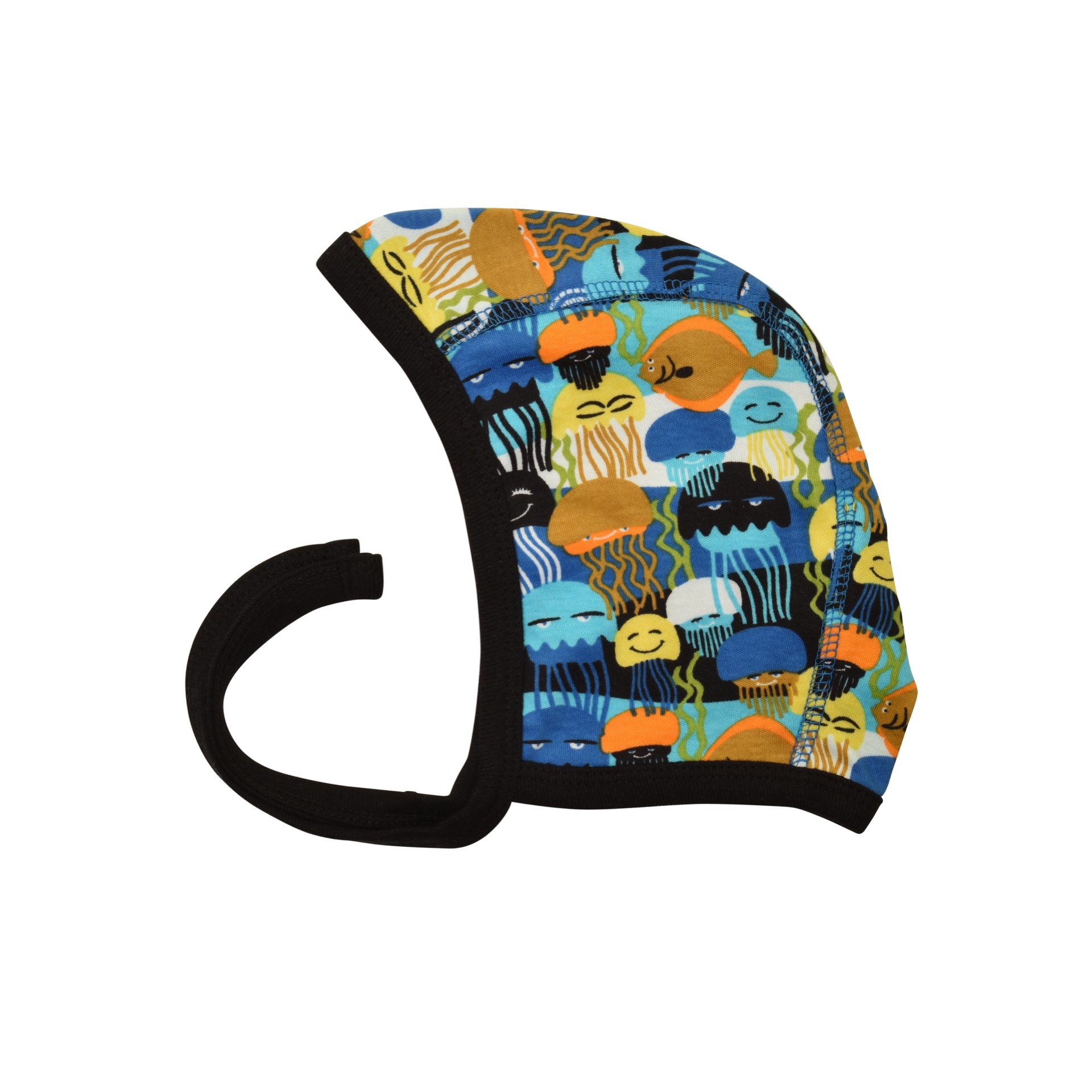 DUNS Sweden Baby Bonnet Jellyfish Black