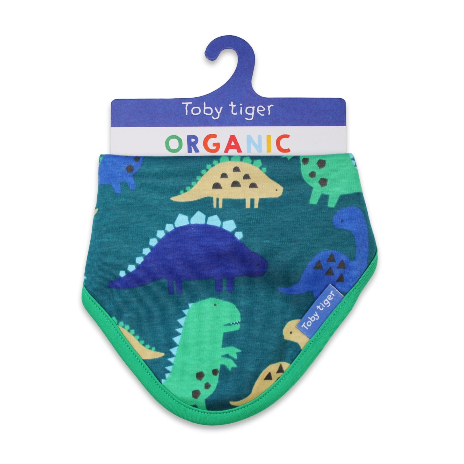 Toby Tiger Dribble Bib Dinosaur