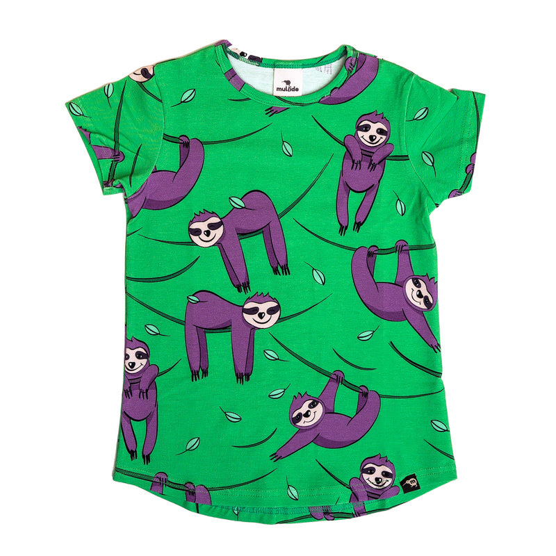 Mullido T-Shirt SS Green Sloth