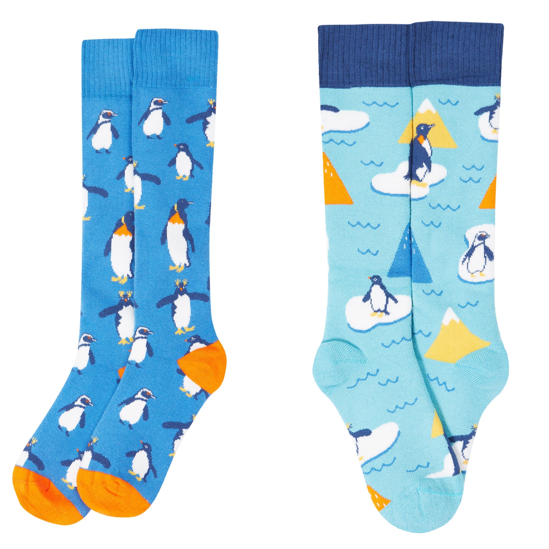 Frugi Brilliant Boot Socks Penguin (2 Pack)