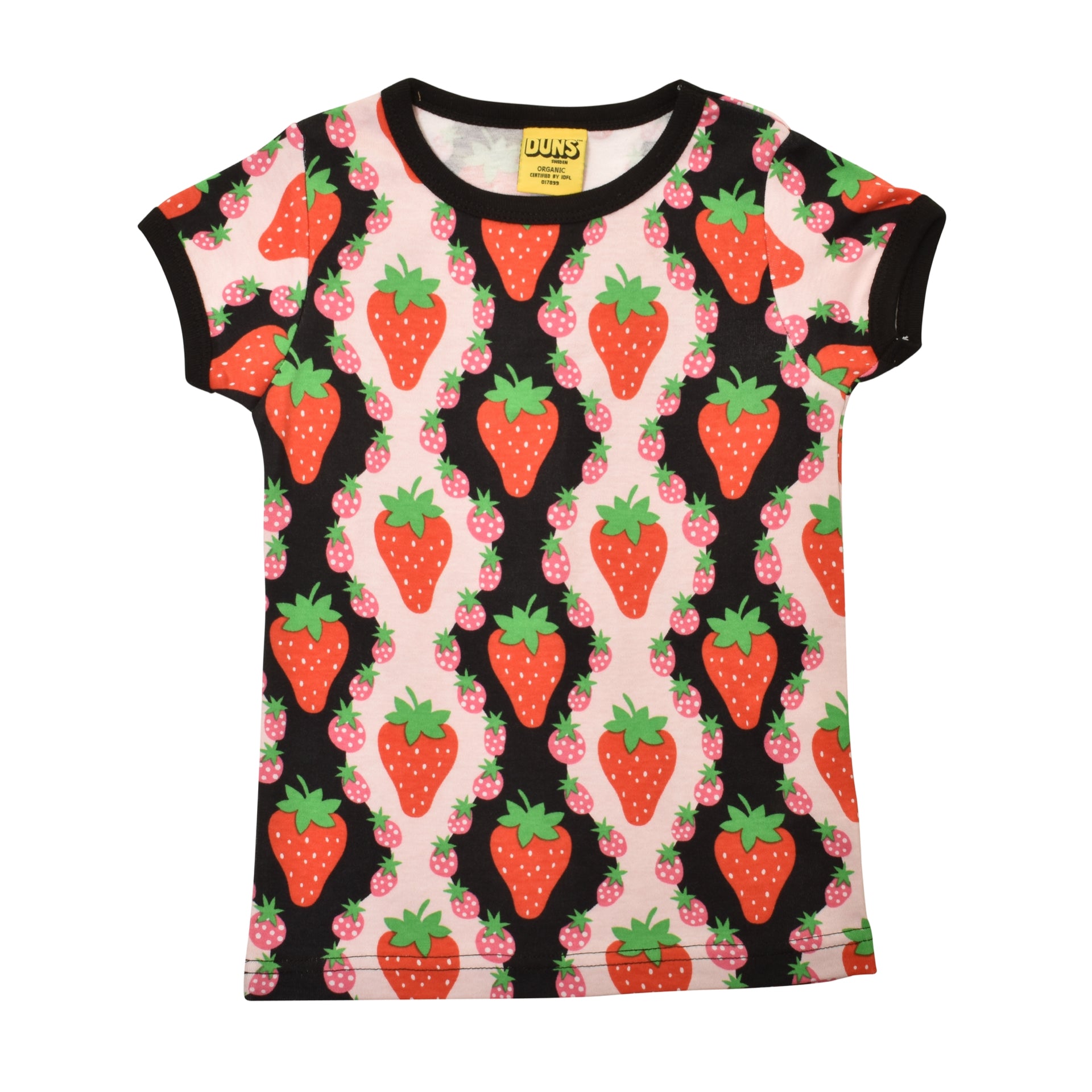 DUNS Sweden Top SS Strawberries Pink
