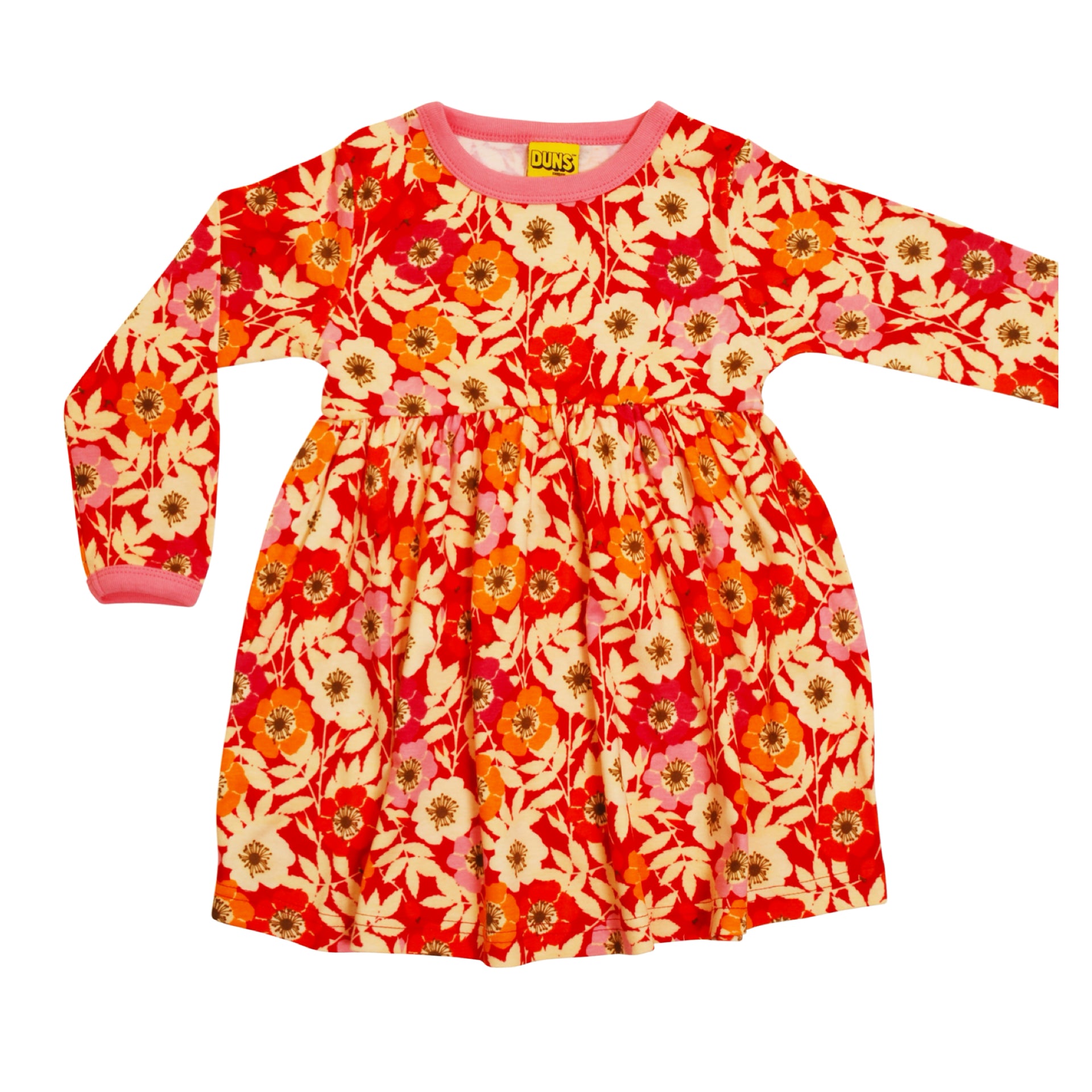 DUNS Sweden Dress Twirly LS Rosehip