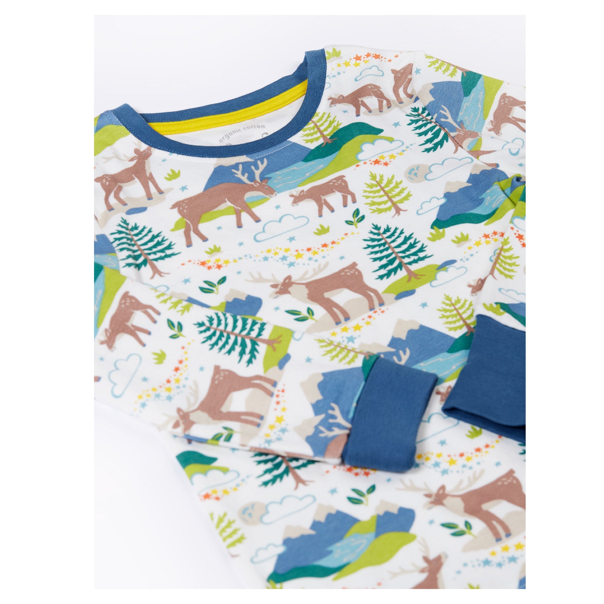 Frugi Sundown Pyjamas Caribou Fields