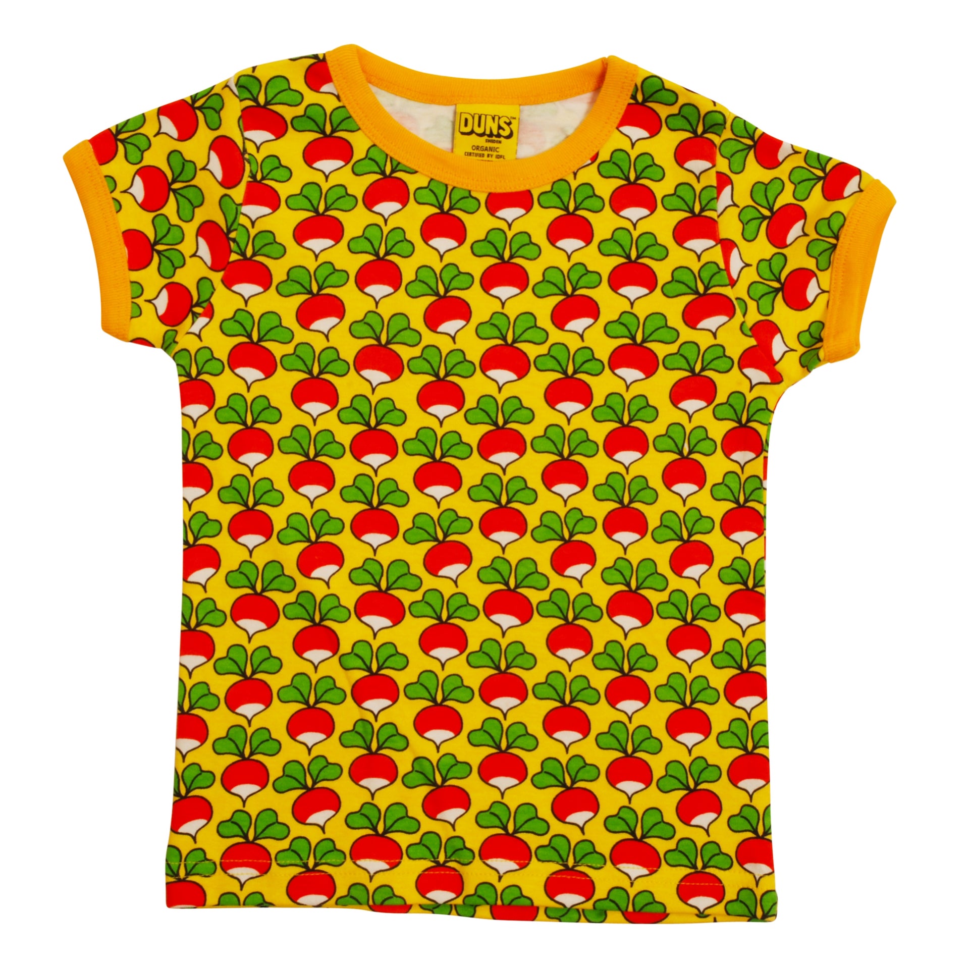 DUNS Sweden Top SS Radish Dandelion Yellow