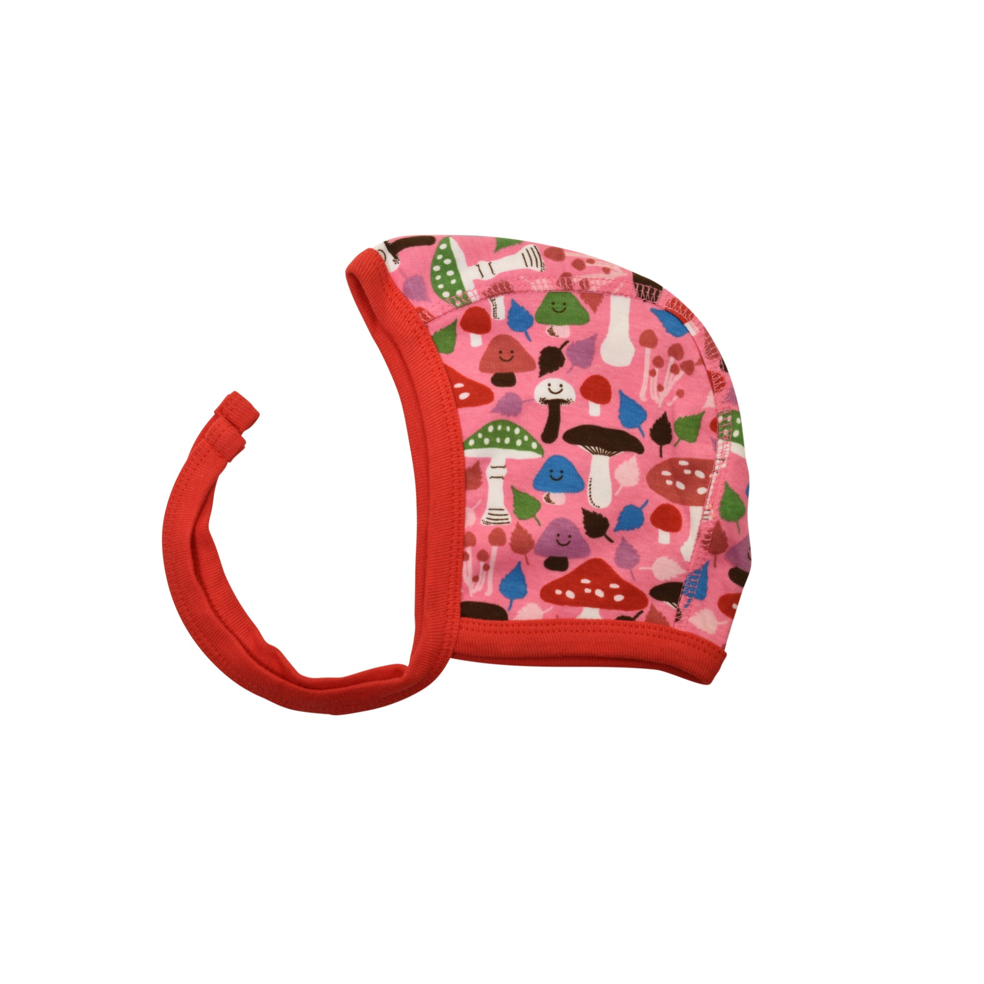 DUNS Sweden Baby Bonnet Mushrooms Pink