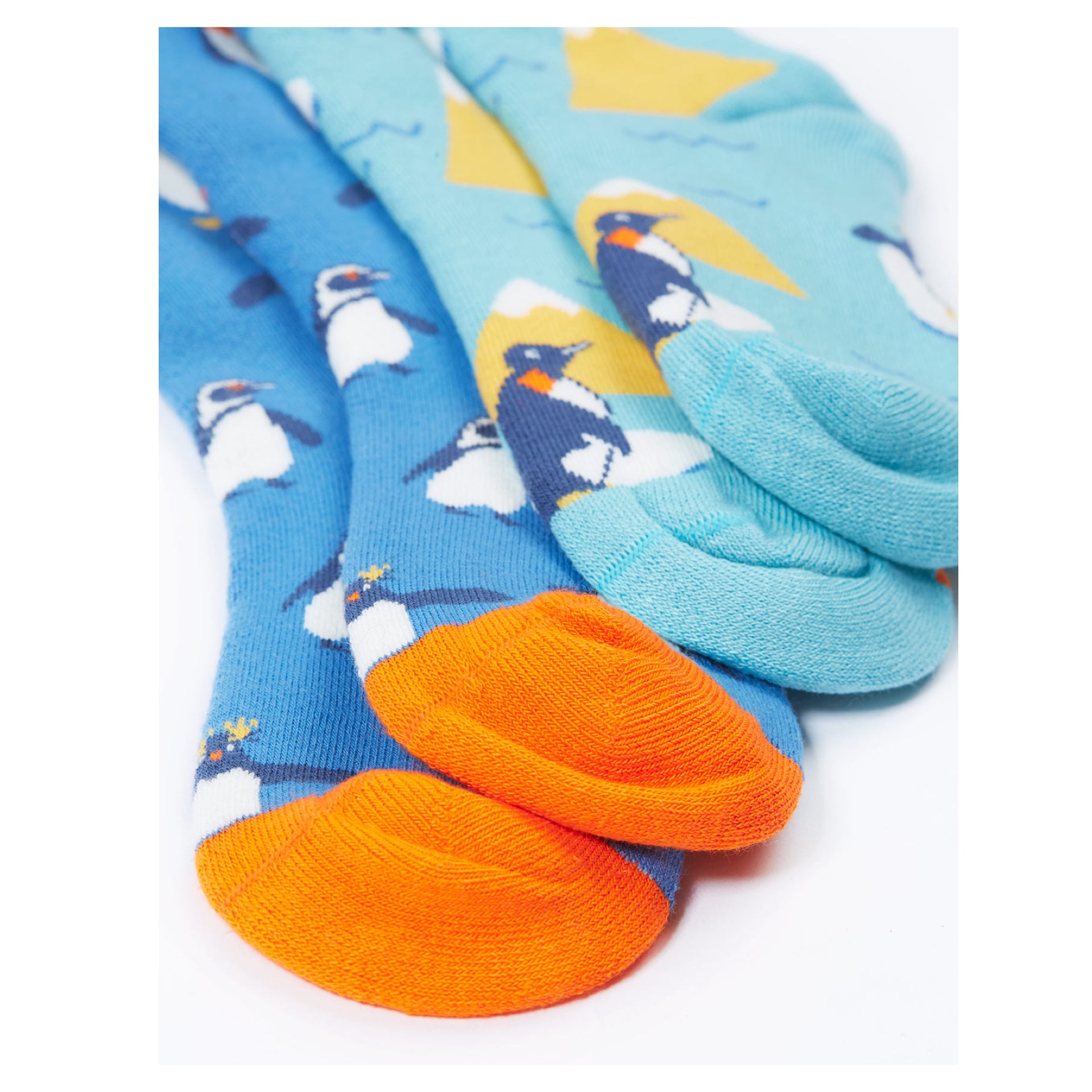 Frugi Brilliant Boot Socks Penguin (2 Pack)