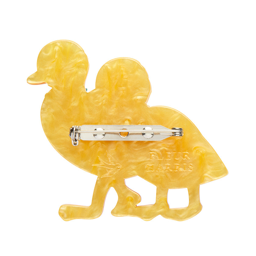 Erstwilder Well-Dressed Ducklings Brooch