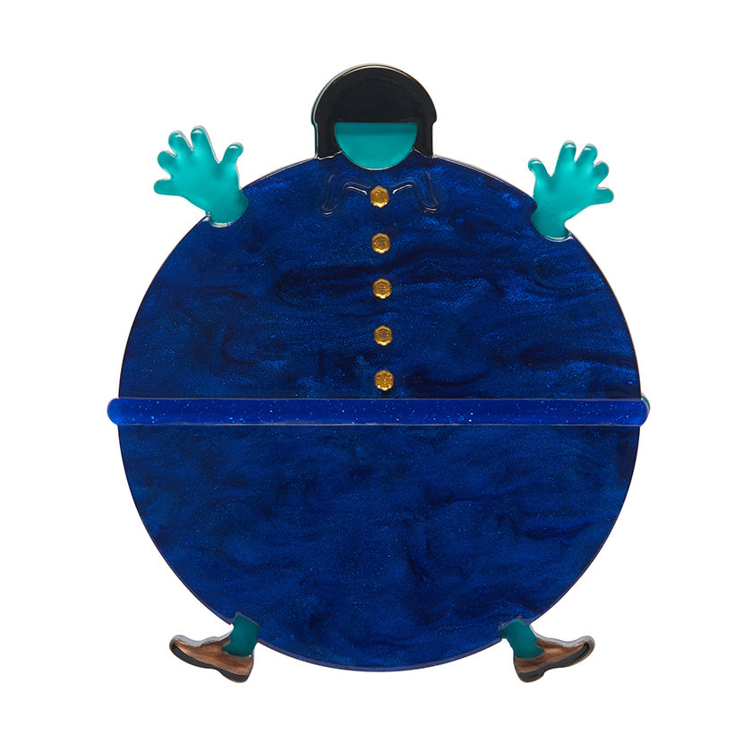 Erstwilder Violet Beauregarde Brooch