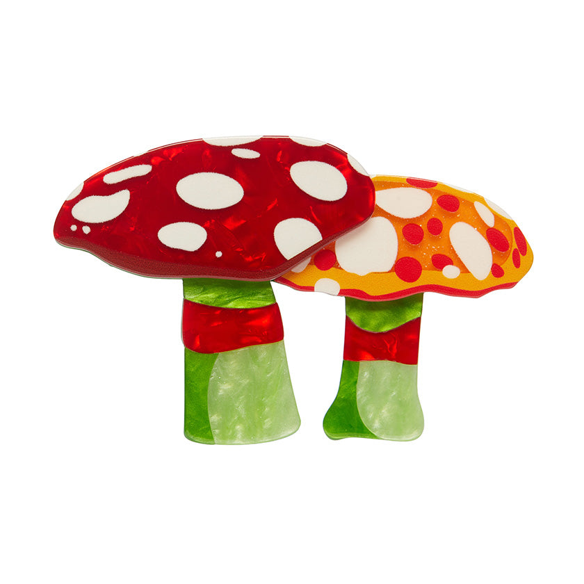 Erstwilder Candy Mushrooms Brooch