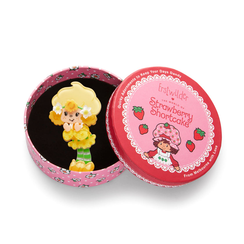 Erstwilder Lemon Meringue Brooch