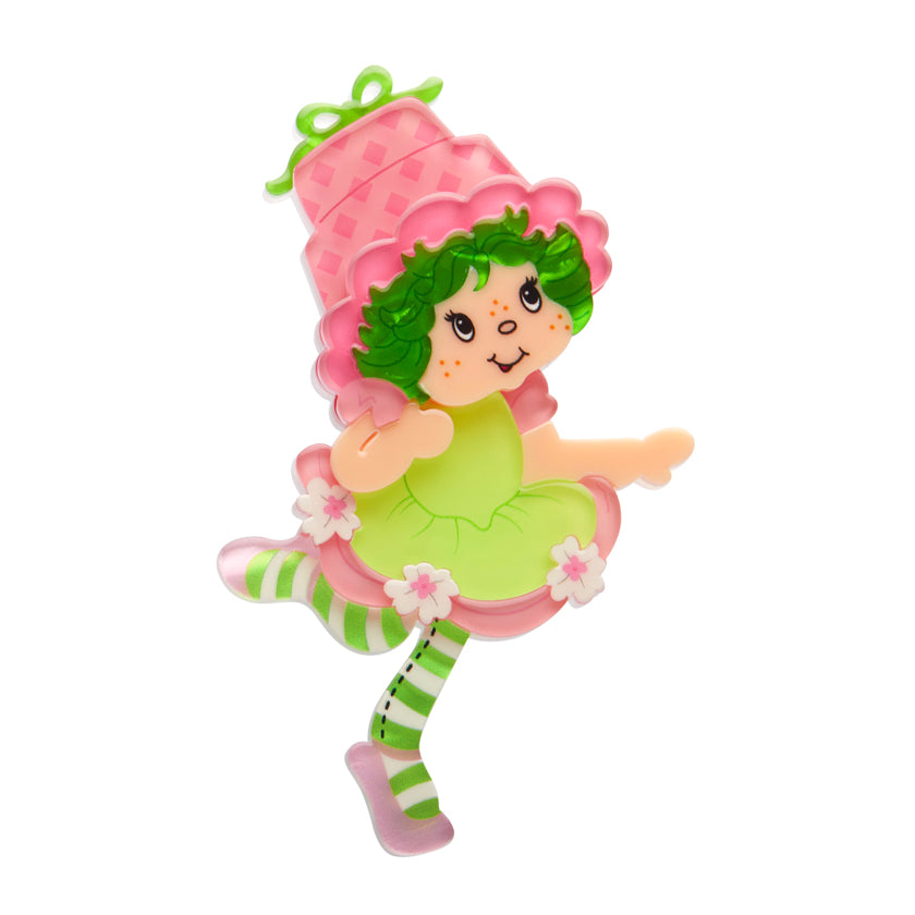 Erstwilder Lime Chiffon Brooch