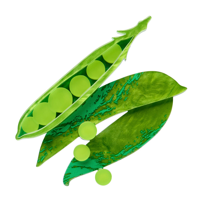 Erstwilder Peas Please Brooch