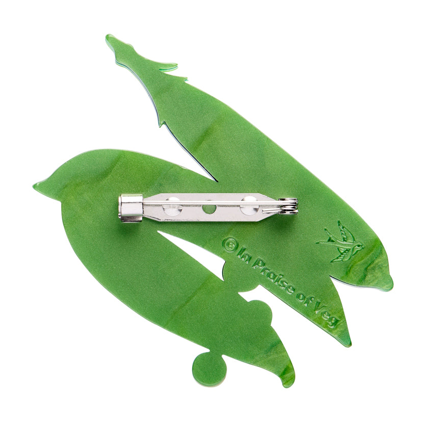 Erstwilder Peas Please Brooch