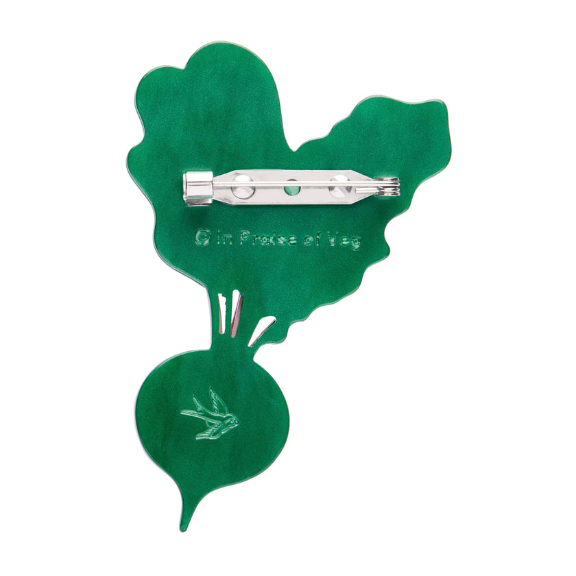 Erstwilder Beet the Odds Brooch