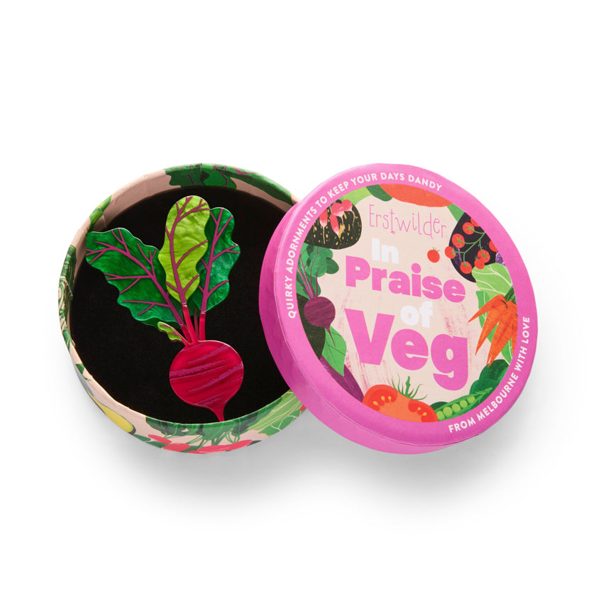 Erstwilder Beet the Odds Brooch