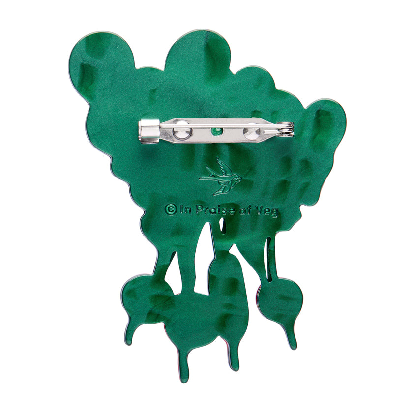 Erstwilder Radish Remedy Brooch