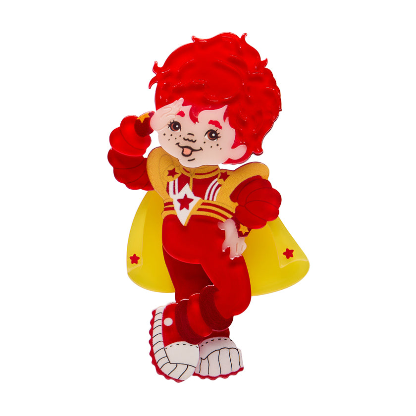 Erstwilder Red Butler Brooch