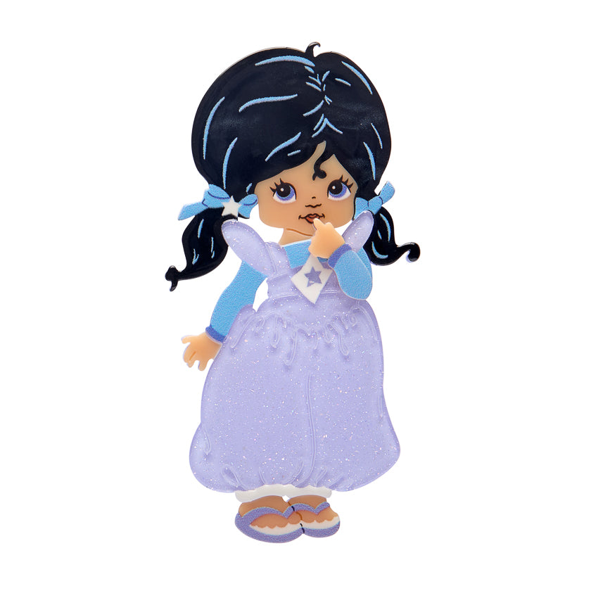 Erstwilder Indigo Brooch