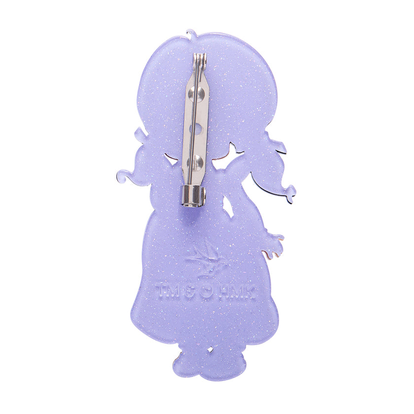 Erstwilder Indigo Brooch