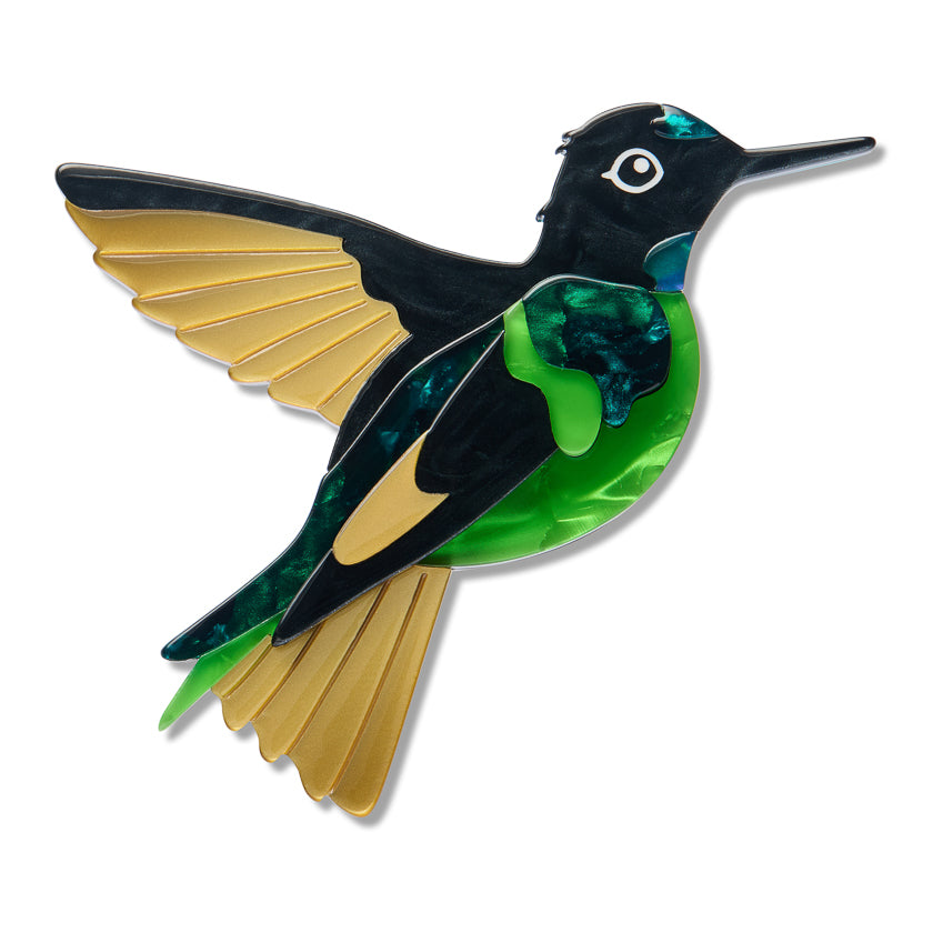 Erstwilder Dusky Starfrontlet Brooch