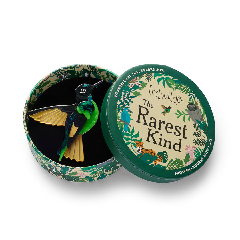 Erstwilder Dusky Starfrontlet Brooch