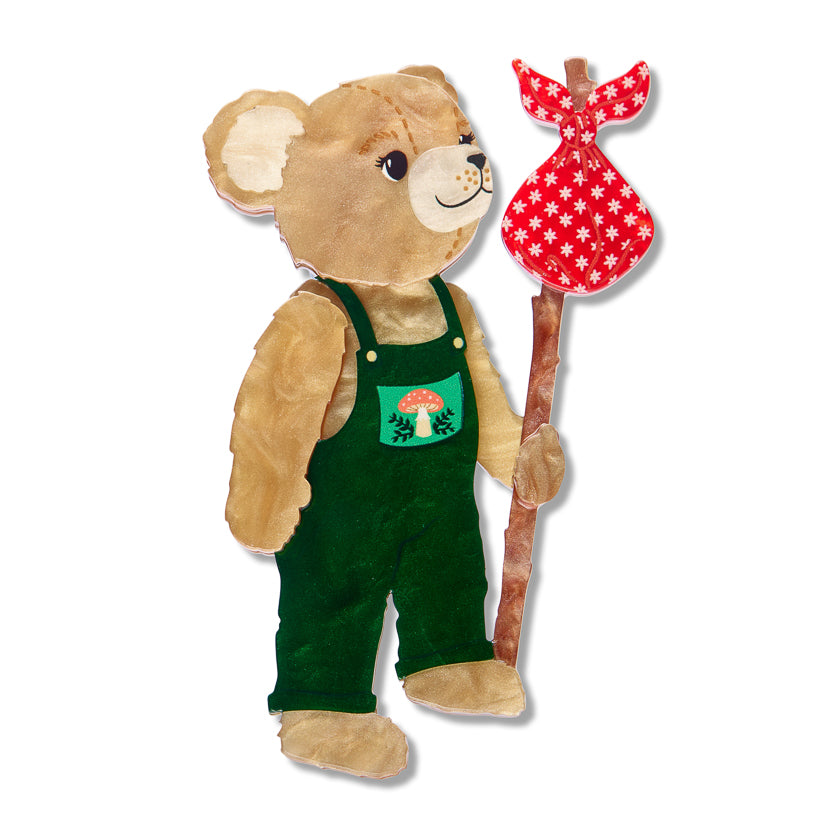 Erstwilder Bear’s Adventures Brooch