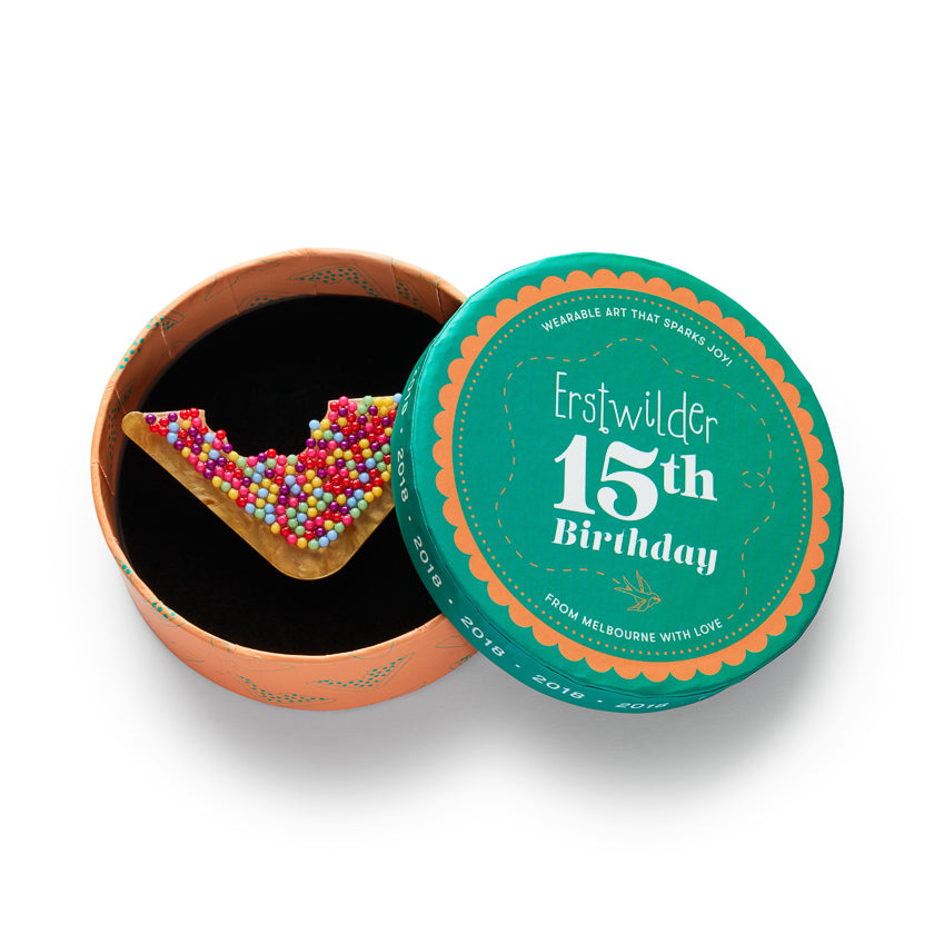 Erstwilder Fairy Bread Brooch