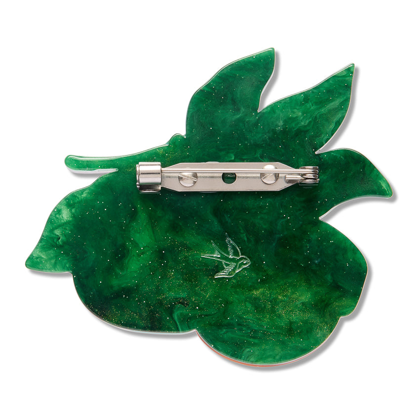 Erstwilder Orange Crush Brooch