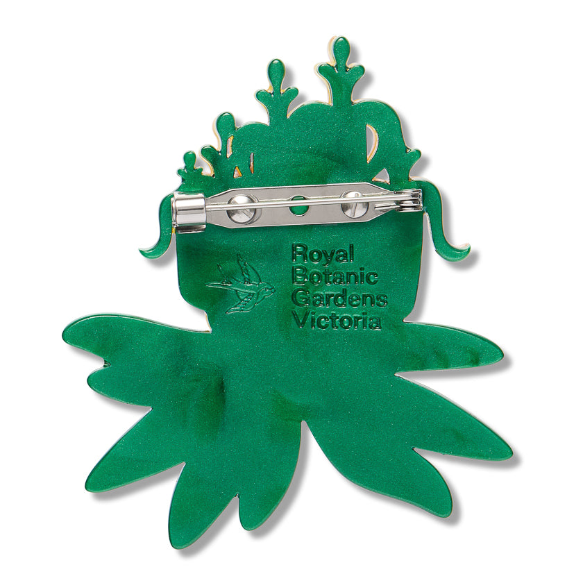 Erstwilder Long-flower Mistletoe Brooch