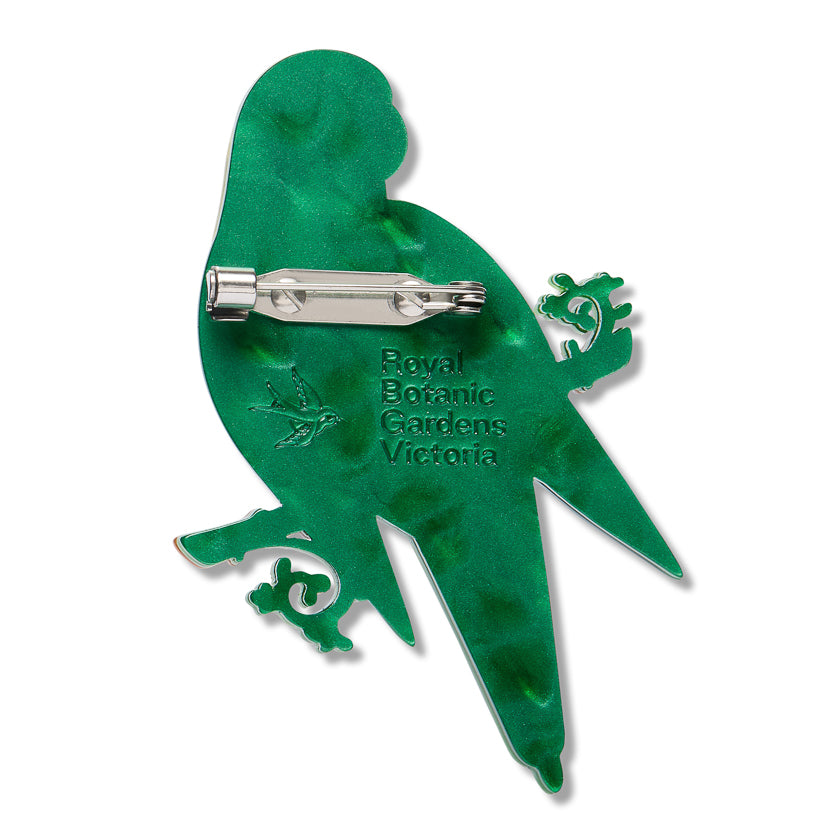 Erstwilder Musk Lorikeet Brooch