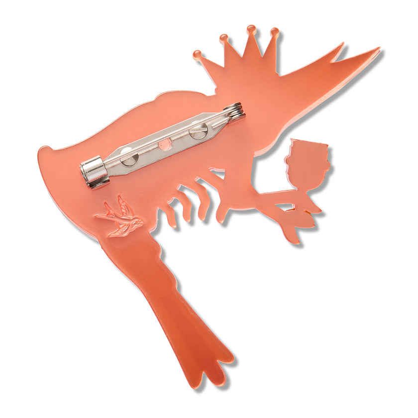 Erstwilder Pascal the King Prawn Brooch