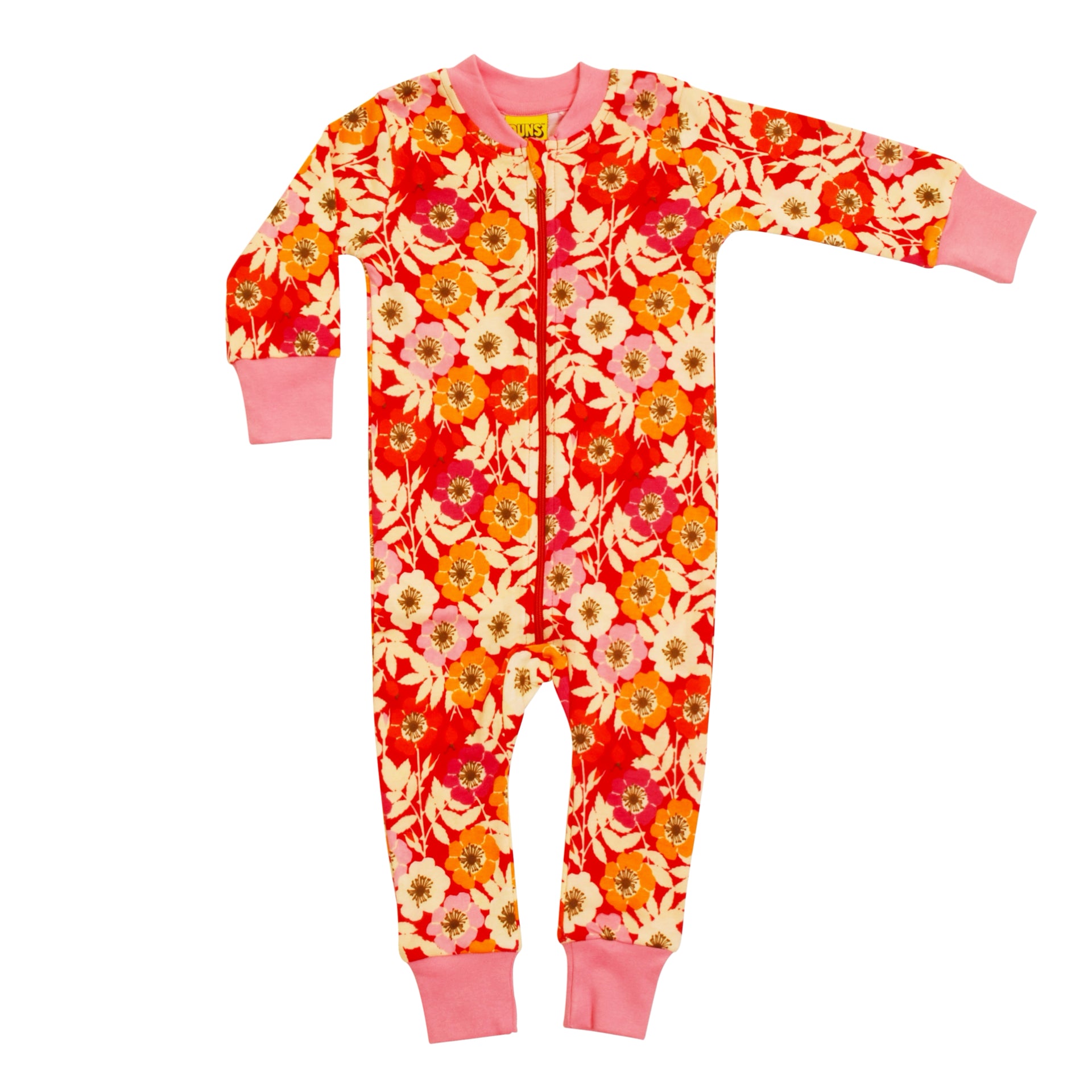 DUNS Sweden Zipsuit Rosehip