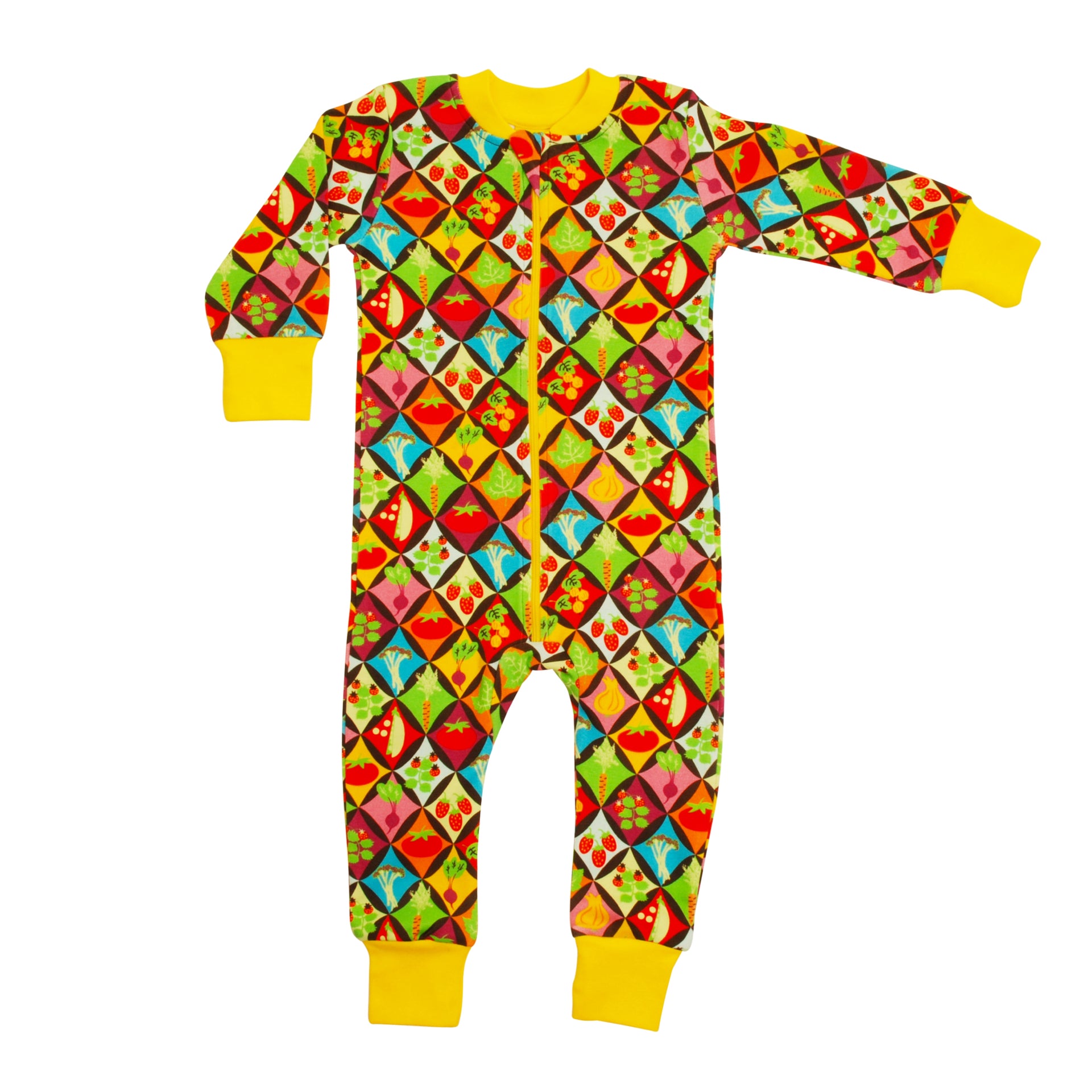 DUNS Sweden Zipsuit Harlequin Veggies