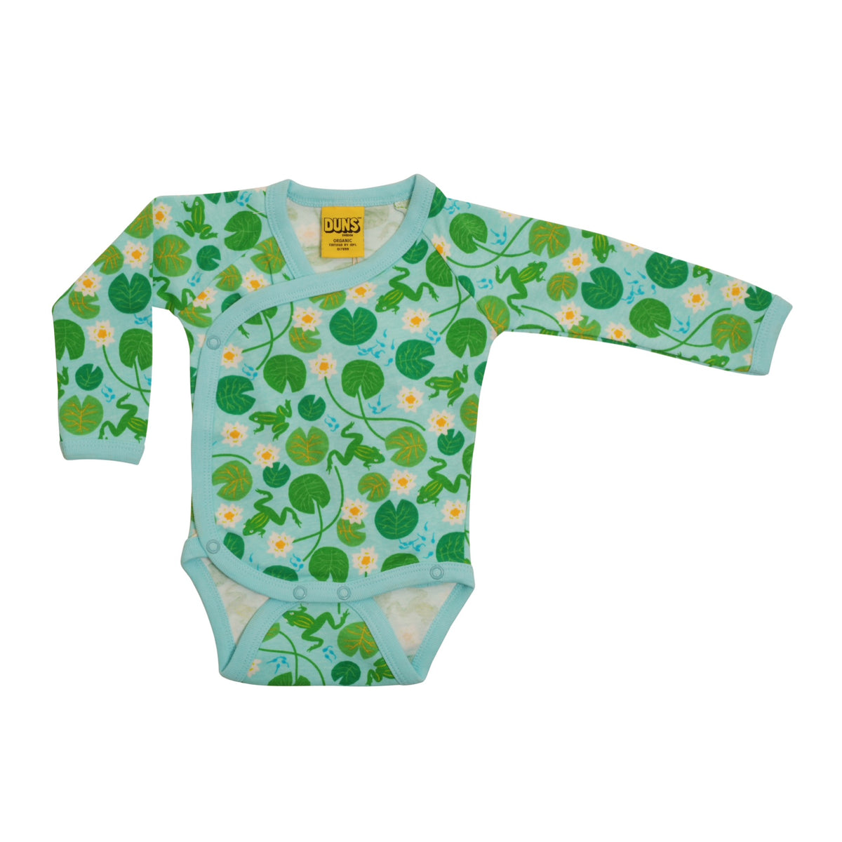 DUNS Sweden Kimono Body LS Water Lilies — Little Tiger Togs