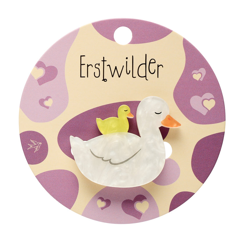 Erstwilder Ducks Simplified Mini Brooch