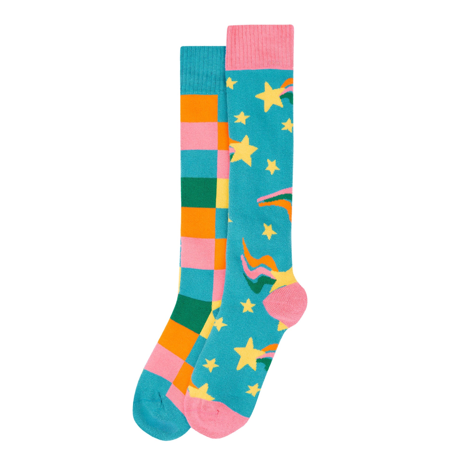Frugi Brilliant Boot Socks Rainbow (2 Pack)