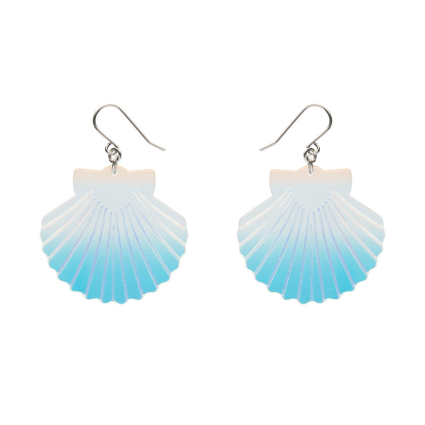 Erstwilder Sea Shell Iridescent Essential Drop Earrings