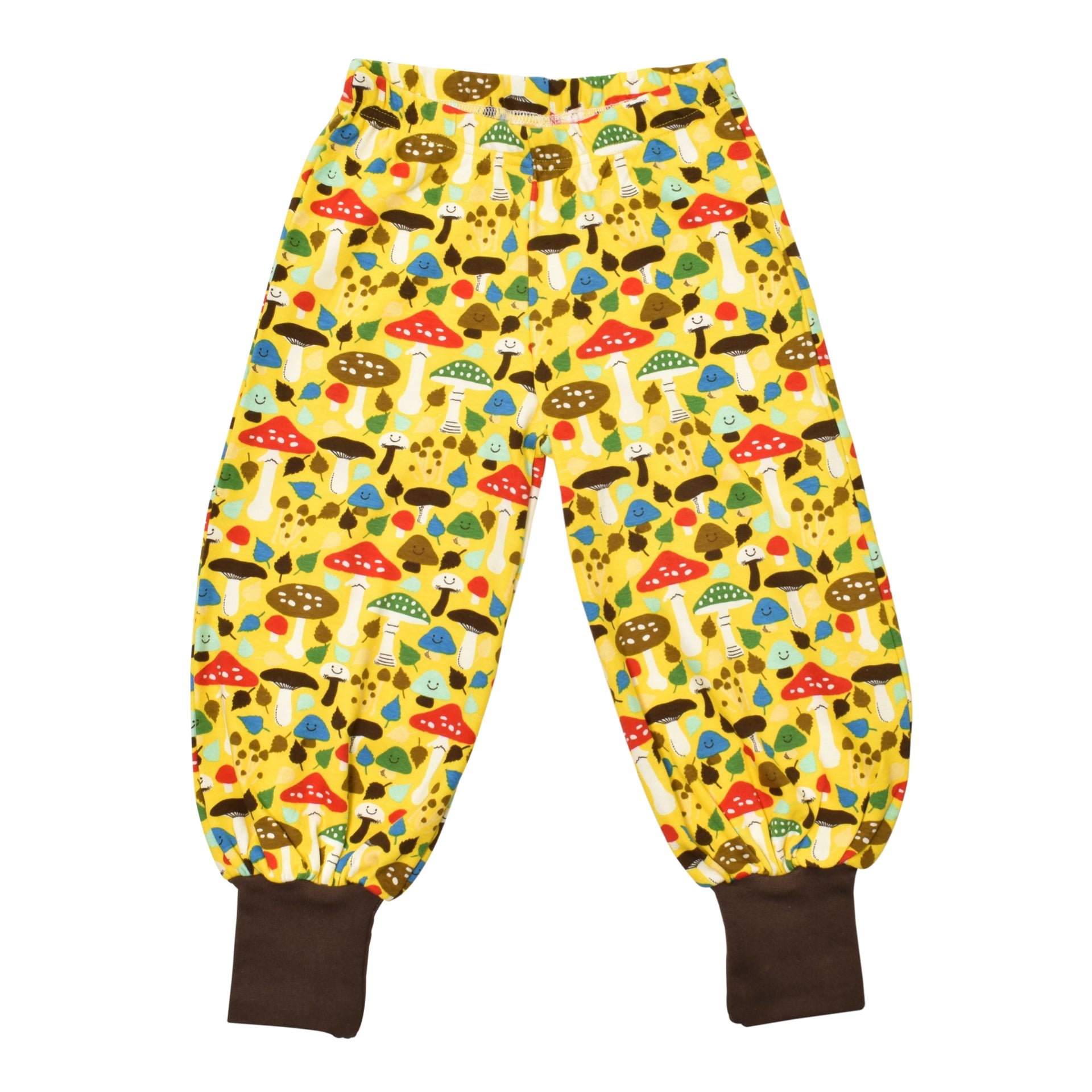 DUNS Sweden Baggy Pants Mushrooms Yellow