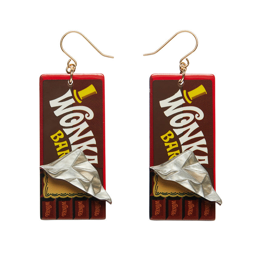 Erstwilder Winning Wonka Bar Drop Earrings