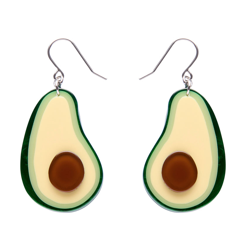 Erstwilder Avocado Affair Drop Earrings