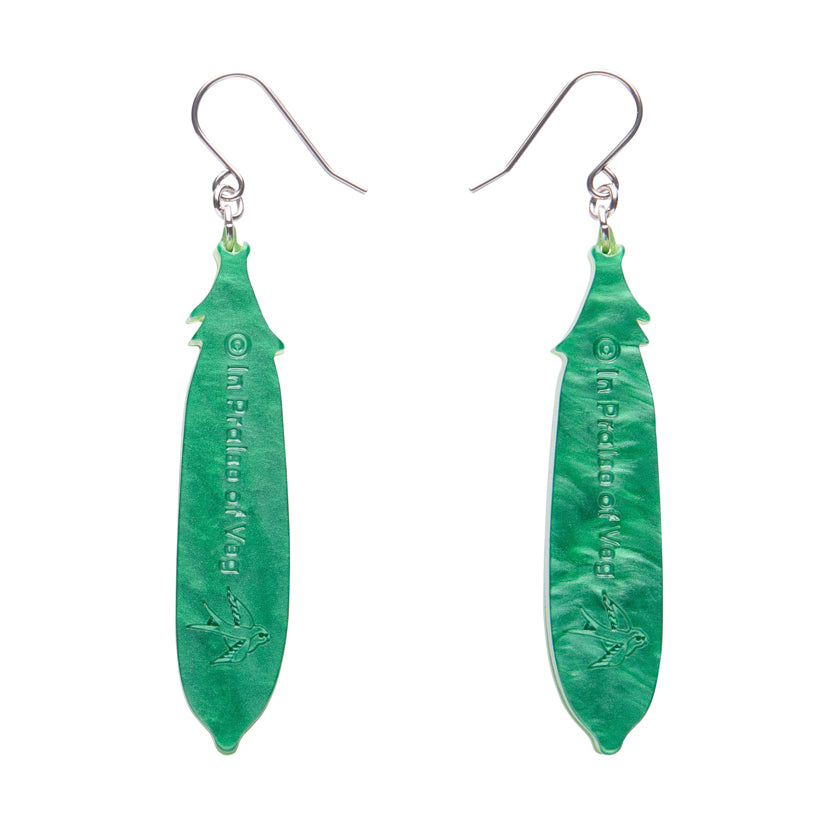 Erstwilder Peas Please Drop Earrings