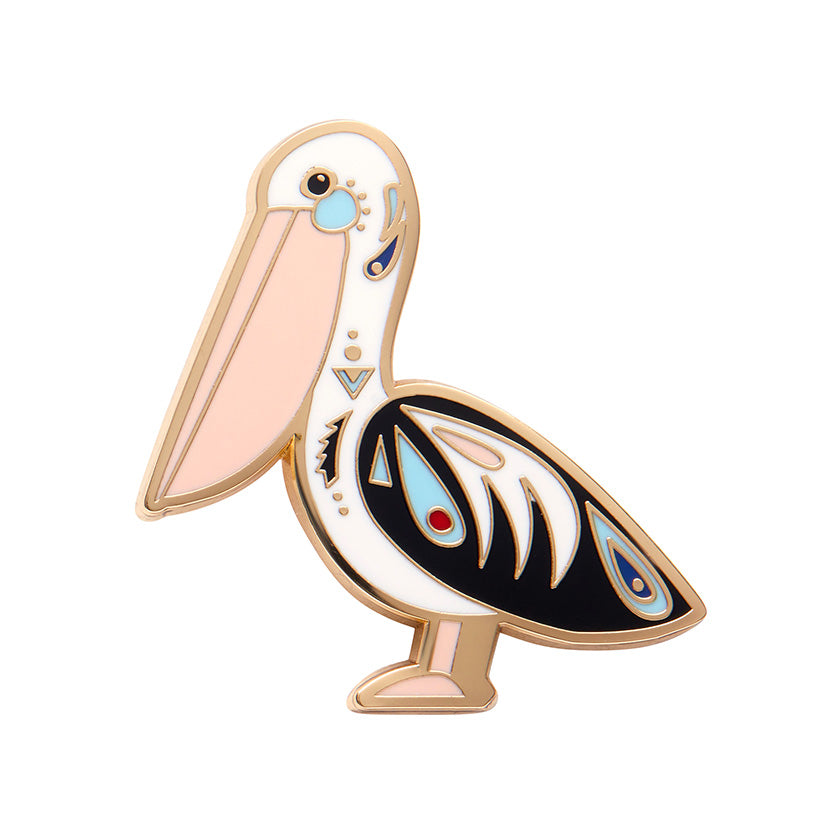 Erstwilder The Perceptive Pelican Enamel Pin