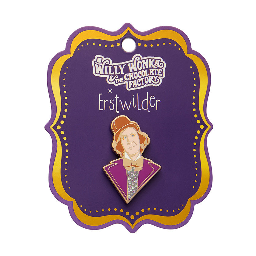 Erstwilder Mr Wonka Enamel Pin