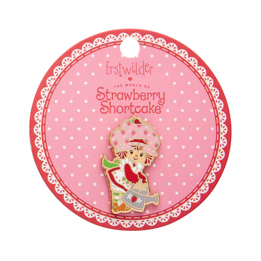 Erstwilder Strawberry Gardening Enamel Pin