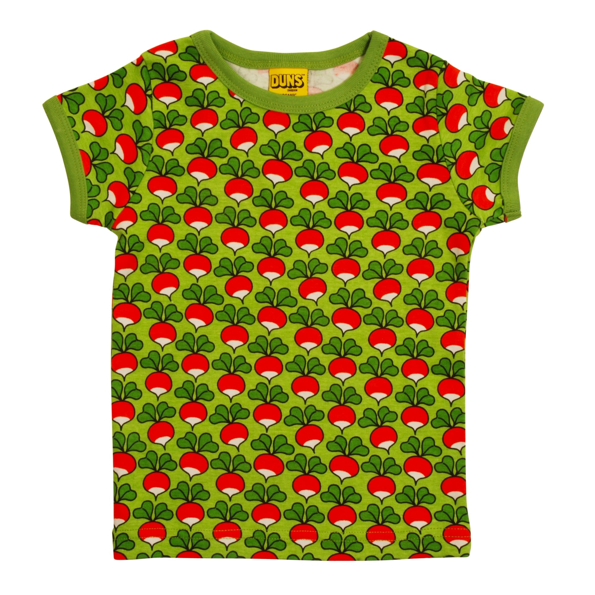 DUNS Sweden Top SS Radish Lime Green