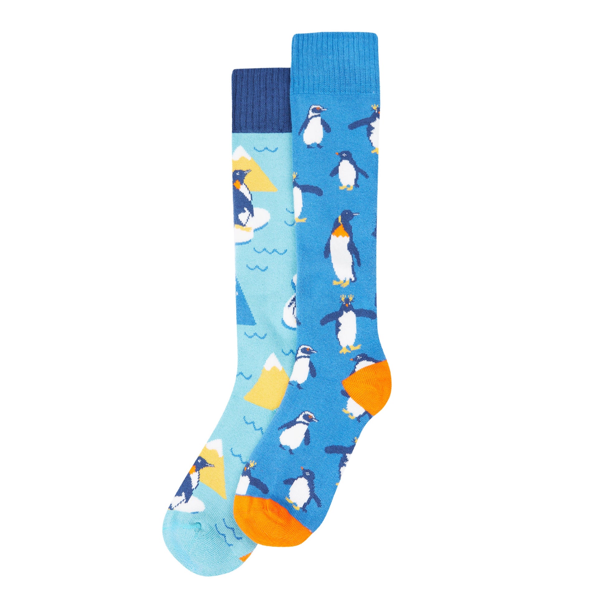Frugi Brilliant Boot Socks Penguin (2 Pack)
