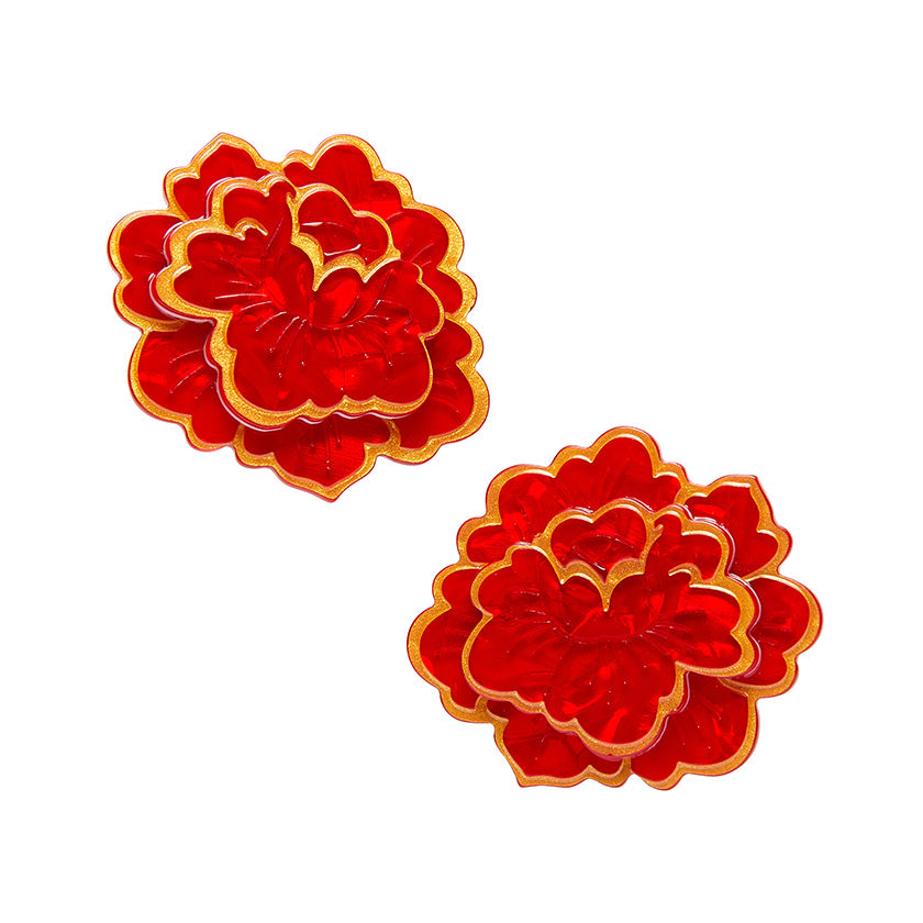 Erstwilder Flower of Life Hair Clips 2 piece